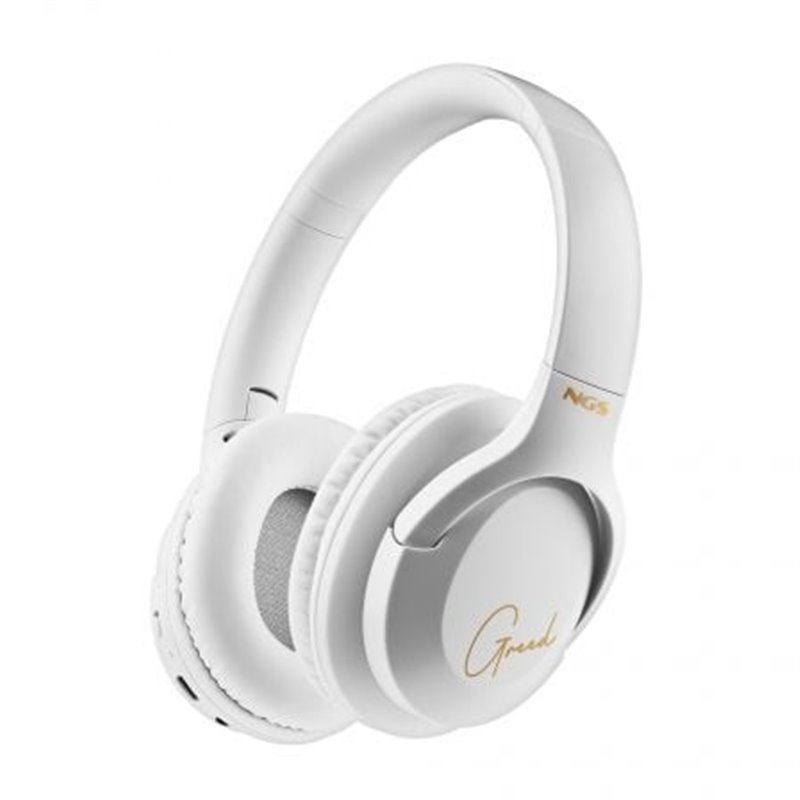 Auriculares Inal�mbricos NGS Artica Greed/ con Micr�fono/ Bluetooth/ Blancos