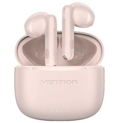 Auriculares Bluetooth Vention ELF E03 NBHP0 con estuche de carga/ Autonom�a 6h/ Rosas