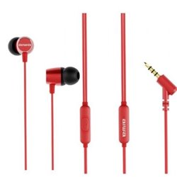 Auriculares Intrauditivos Aiwa ESTM-30RD/ con Micr�fono/ Jack 3.5/ Rojos