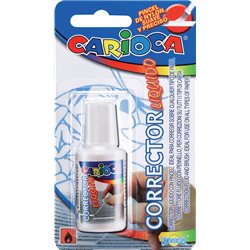 BOTE CORRECTOR LIQUIDO CON PINCEL 13ml