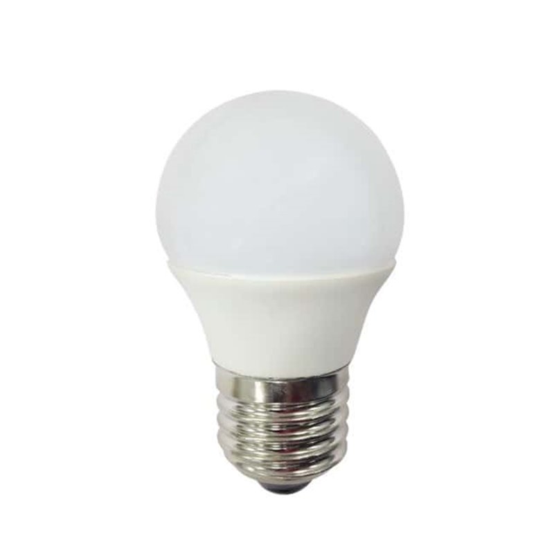 BOMBILLA LED ESFERICA LUZ BLANCA