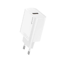 CARGADOR UNICO USB A 18W