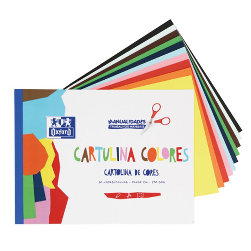 PACK 10 CARTULINA COLORES