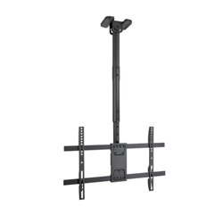 TooQ Soporte de Techo para Pantallas 43"-86", Negro