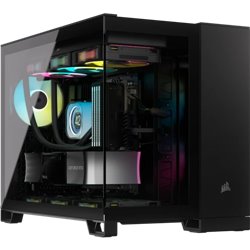 CAJA CORSAIR 2500D AIRFLOW DUAL CHAMBER M-ATX NEGRA CC-9011263-WW