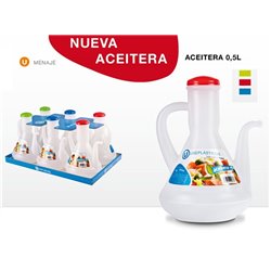 ACEITERA PLASTICO 500 ML