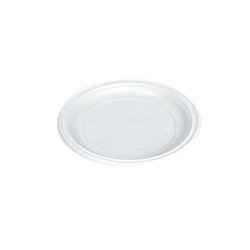 PLATOS  PLASTICO 20.5cm x 12 PLANOS REUTILIZABLE