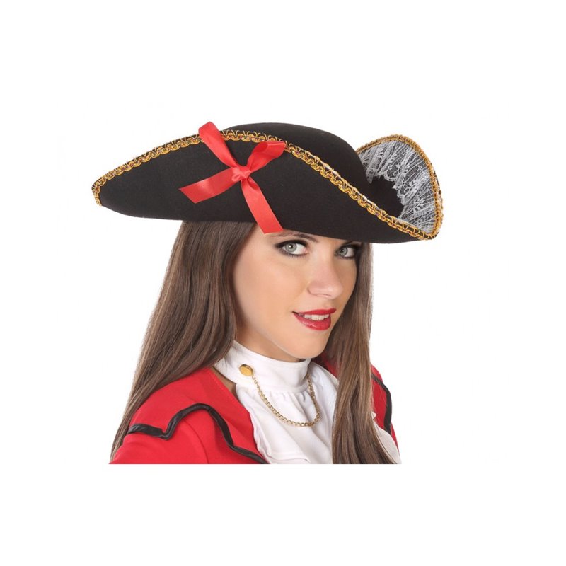 SOMBRERO PIRATA MUJER