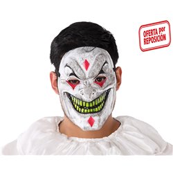 MASCARA PAYASO TERRORIFICO PVC