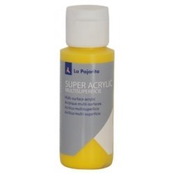 PINTURA ACRILICA LA PAJARITA MULTISUPERFICIE 60 ML.