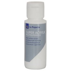 PINTURA ACRILICA LA PAJARITA MULTISUPERFICIE 60 ML.