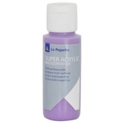 PINTURA ACRILICA LA PAJARITA MULTISUPERFICIE 60 ML.