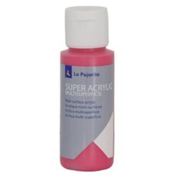 PINTURA ACRILICA LA PAJARITA MULTISUPERFICIE 60 ML.