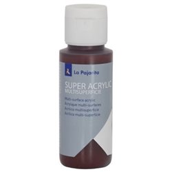 PINTURA ACRILICA LA PAJARITA MULTISUPERFICIE 60 ML.