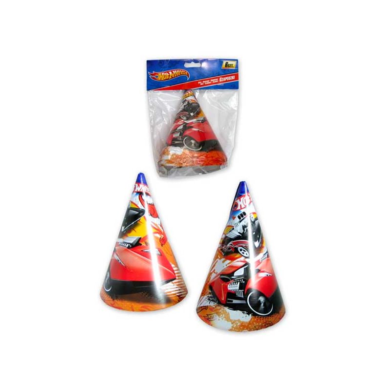 PACK 4 GORROS FIESTA16 CMS HOT WHEELS