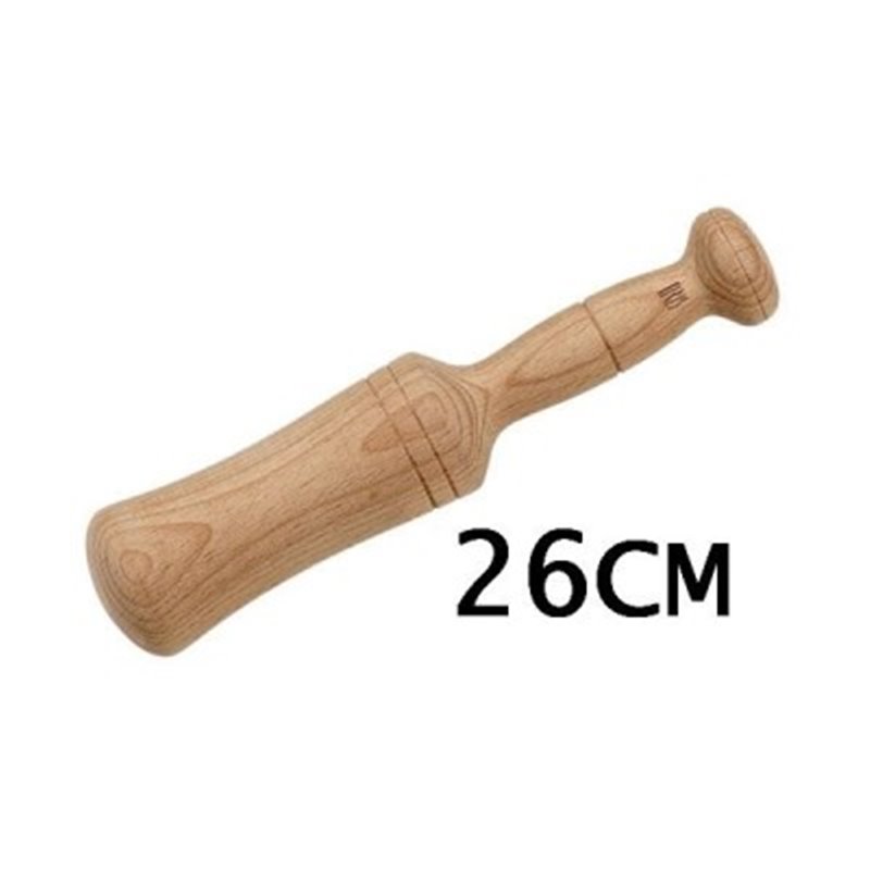 MANO MORTERO MADERA  26 cm.