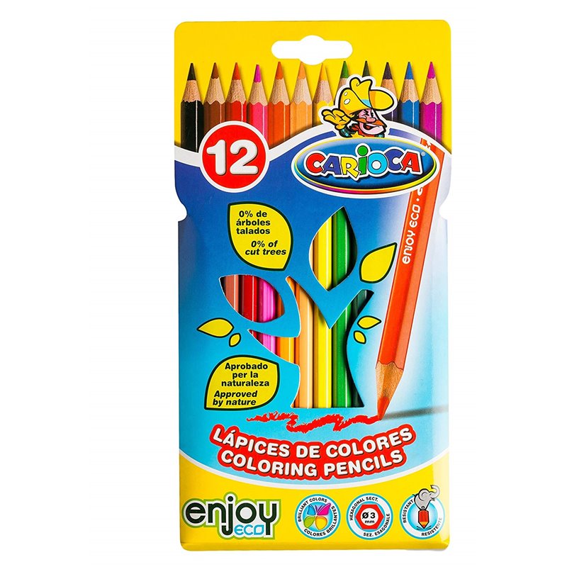 LAPICES DE COLORES ENJOY ECO X12