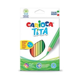 CAJA 36 LAPIZ TITA HEXAGONAL 3MM