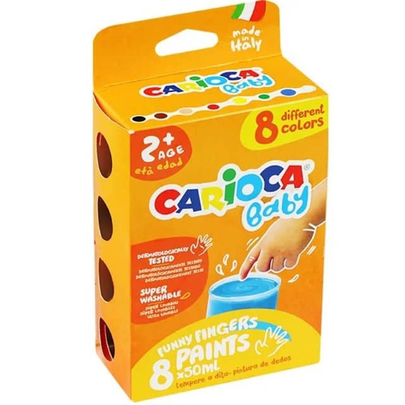 CAJA 8 TEMPERAS BABY 2+ 60 ML