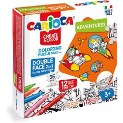 COLORING PUZZLE - ADVENTURES