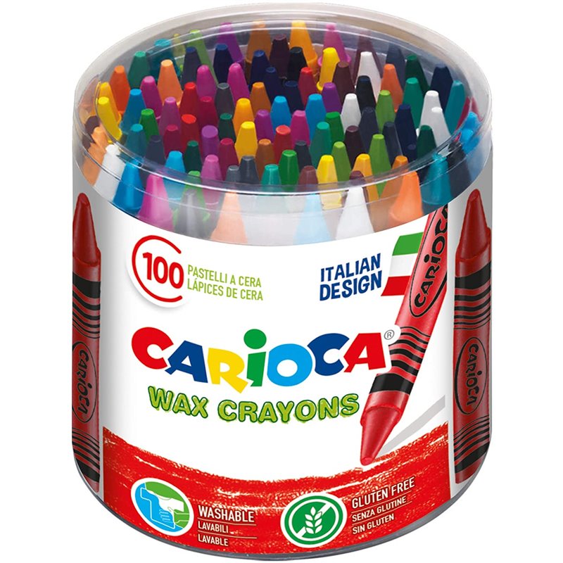 BOTE 100 CERAS CARIOCA PASTEL