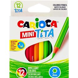 C/12 LAPICES CARIOCA MINI TITA