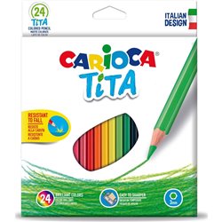 CAJA 24  LAPIZ TITA TRIANGULAR