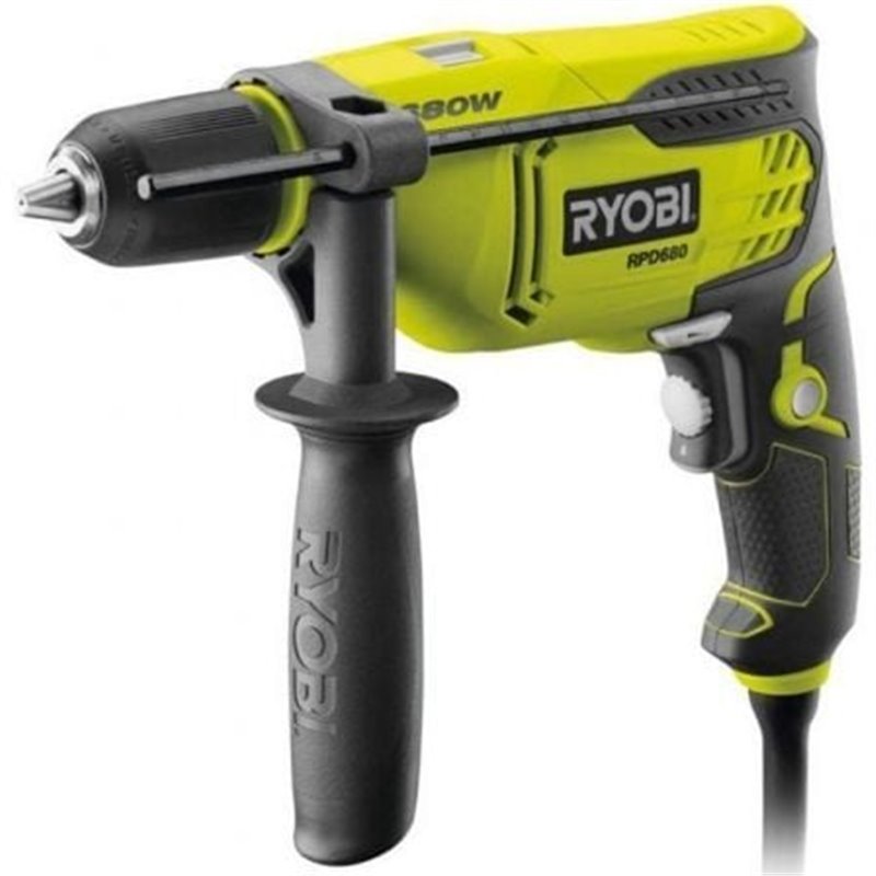 Taladro Percutor Ryobi RPD680-K/ 680W