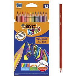 COLORES BIC KIDS EVOLUTION STRIPES