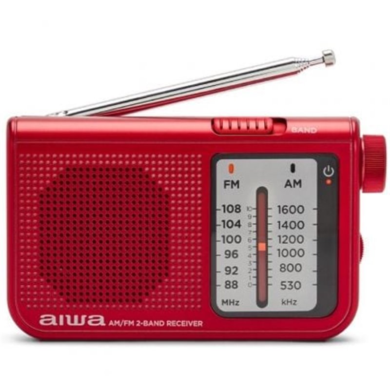 Radio Port�til Aiwa RS-55RD/ Rojo