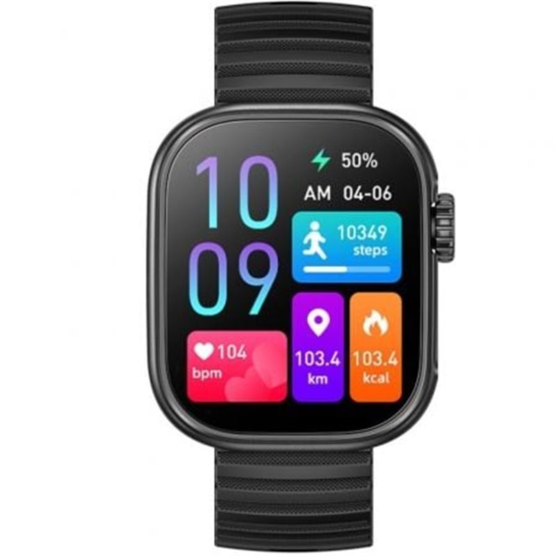 Smartwatch Aiwa SW-A700/ Notificaciones/ Frecuencia Card�aca/ Negro