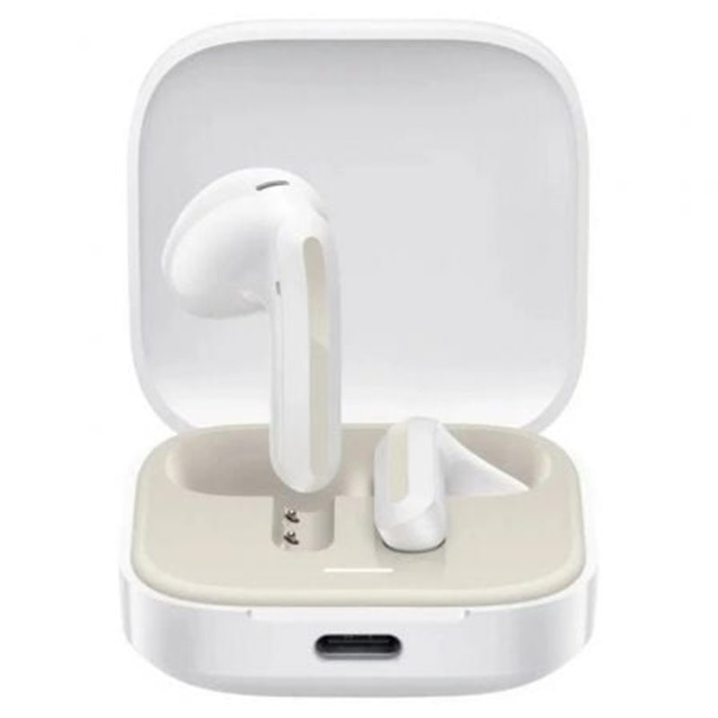 Auriculares Bluetooth Xiaomi Redmi Buds 6 Active con estuche de carga/ Autonom�a 6h/ Blanco