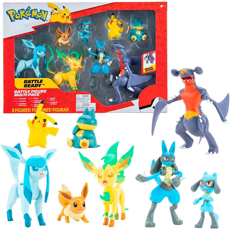 Blister 8 figuras Battle Ready Pokemon