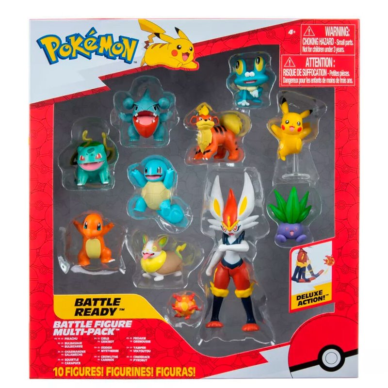 Blister 10 figuras Battle Ready Pokemon