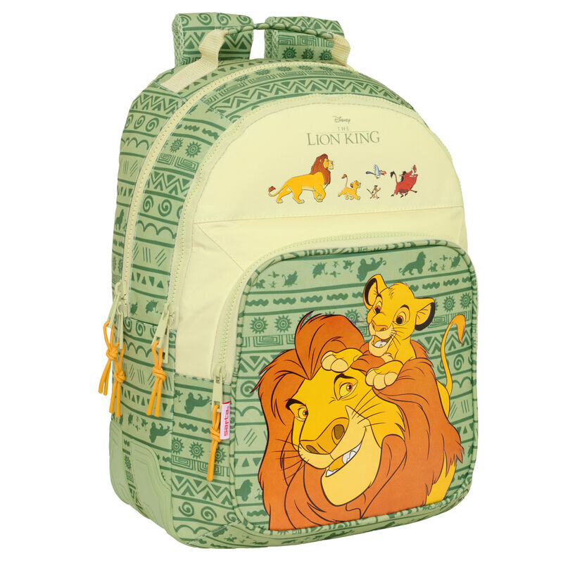 Mochila Mufasa El Rey Leon Disney 42cm adaptable