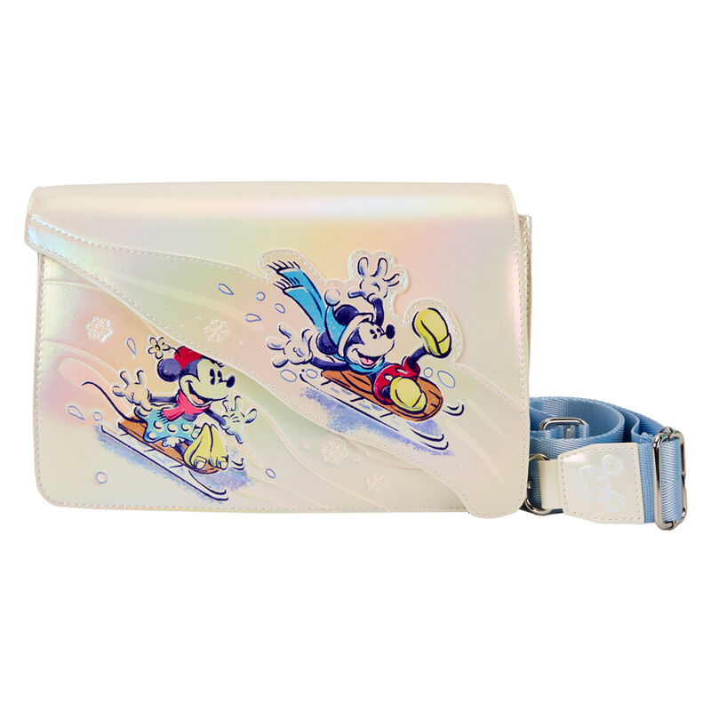 Bandolera Winter Wonderland Mickey and Friends Disney Loungefly