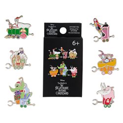 Blind Box Enamel Pin Town Pesadilla Antes de Navidad Disney Loungefly