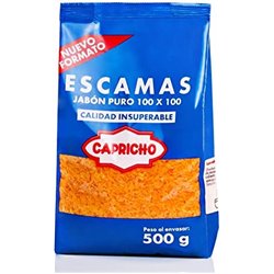 JABON ESCAMAS CAPRICHO PURO 100x100 500g