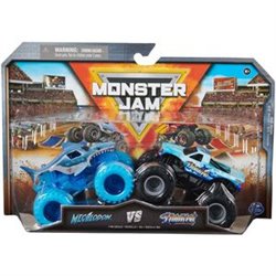 BLISTER 2 MEGALODON VS HOOKED MONSTER JAM