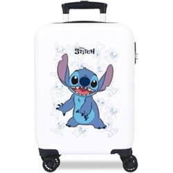 MALETA TROLLEY ABS HAPPY STITCH DISNEY 50CM