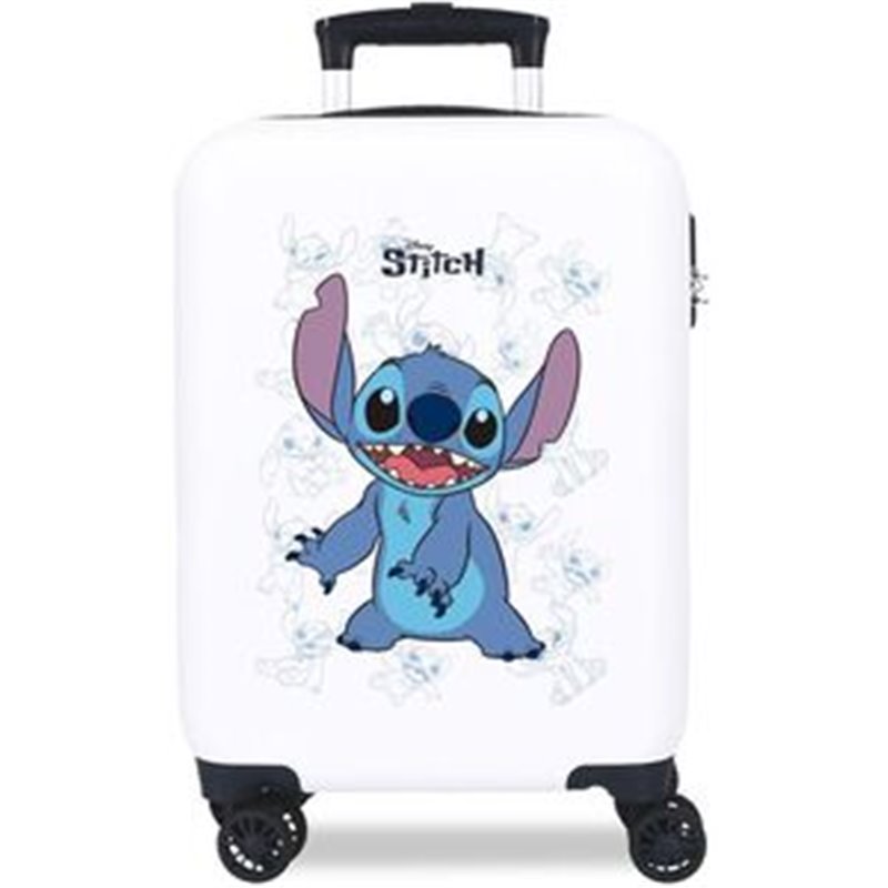 MALETA TROLLEY ABS HAPPY STITCH DISNEY 50CM