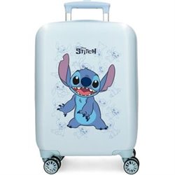 MALETA TROLLEY ABS HAPPY STITCH DISNEY 50CM