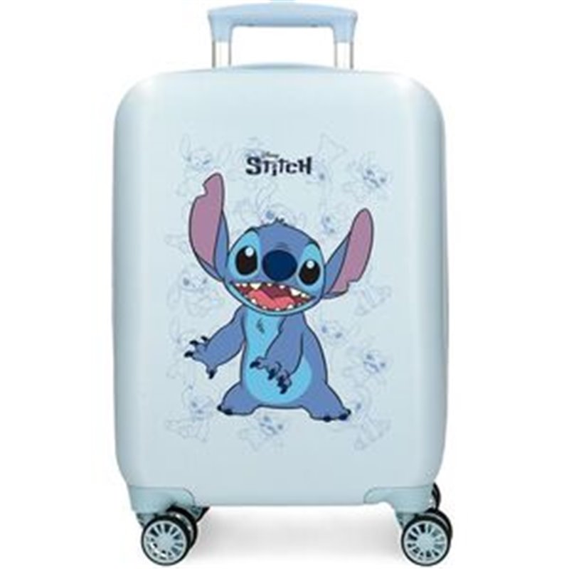 MALETA TROLLEY ABS HAPPY STITCH DISNEY 50CM