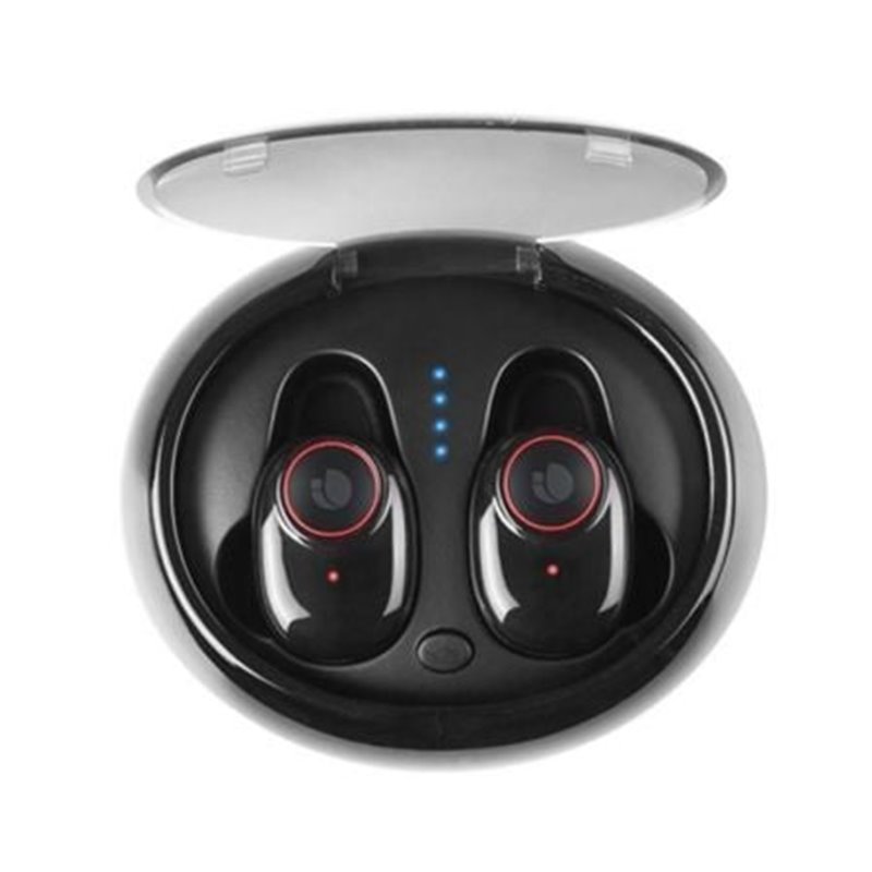 Auriculares Bluetooth NGS �rtica Freedom con estuche de carga/ Autonom�a 8h/ Negros