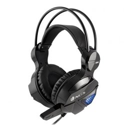 AURICULARES GAMING NGS GHX-500 - EST�REO - DI�METRO ALTAVOCES 50MM - MICR�FONO INTEGRADO - 20HZ-20KHZ - LUCES LED - CABLE 2.2M