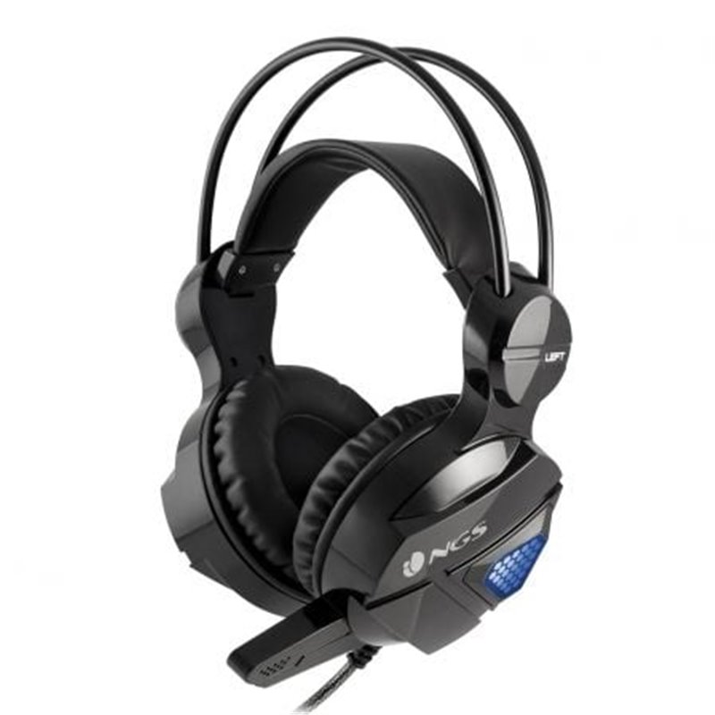 AURICULARES GAMING NGS GHX-500 - EST�REO - DI�METRO ALTAVOCES 50MM - MICR�FONO INTEGRADO - 20HZ-20KHZ - LUCES LED - CABLE 2.2M