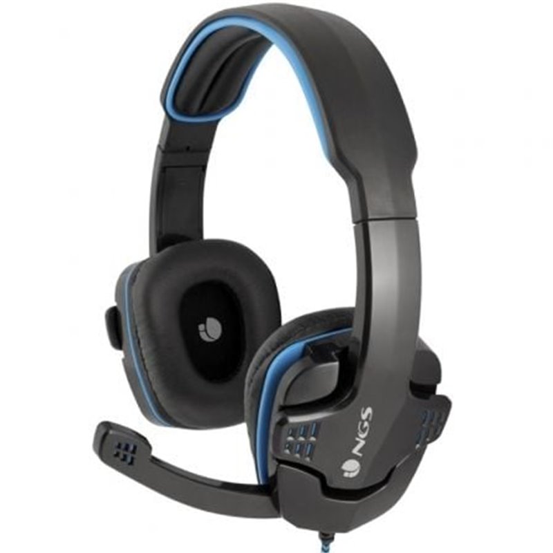 Auriculares Gaming con Micr�fono NGS GHX-505/ Jack 3.5/ Azul