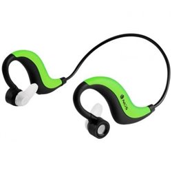 AURICULARES DEPORTIVOS POR BLUETOOTH GREEN �RTICA RUNNER - EST�REO - RADIO ACCI�N 10M - FUNCI�N MANOS LIBRES - 30 GRAMOS - BATER