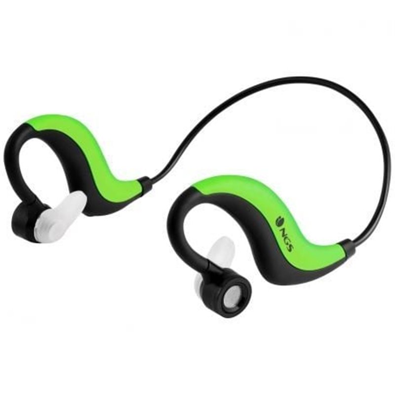 AURICULARES DEPORTIVOS POR BLUETOOTH GREEN �RTICA RUNNER - EST�REO - RADIO ACCI�N 10M - FUNCI�N MANOS LIBRES - 30 GRAMOS - BATER