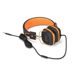 AURICULARES DIADEMA NGS ORANGE GUMDROP - EST�REO - MICR�FONO INTEGRADO - 20HZ-20KHZ - 98DB - CONEXI�N JACK 3.5 - CABLE 1.2M - NA